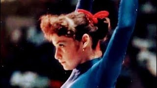 Ecaterina Szabo 💗 nice FX exercise 🤸 1986 DTBCup [upl. by Shiri]