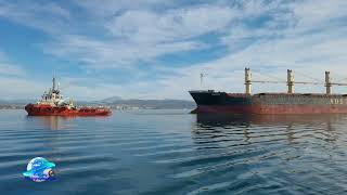 Towing at Chalkida pilots Station [upl. by Ertnod]