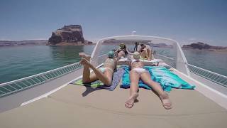 epic Lake Powell houseboat bday party [upl. by Zetes]