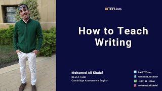 How to Teach Writing  Model Approach [upl. by Nehtanoj969]