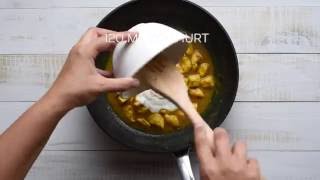 Snelle curry met kip en rijst [upl. by Ykroc]