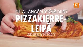 PizzakierreleipÃ¤  Arjen niksit  KRuoka [upl. by Yewed]