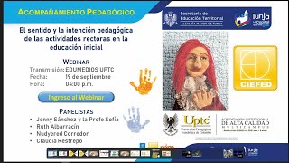 El sentido y la Intención Pedagógica de las actividades rectoras en Educación inicial [upl. by Goldston425]