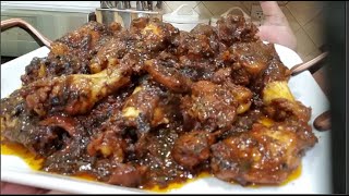 How To Make A Supper Easy Casareep Chicken Guyanese Style Step By Step Video [upl. by Kimmy]