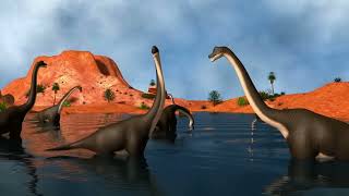 The Age of Reptiles Dinosaur Documentary  Exploring the Bizarre Reptiles of the Triassic Period [upl. by Eddina]