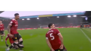 That celebration of Harry Maguire after scoring an own goal 😂😂 maguire manunited funny epl [upl. by Carolle549]