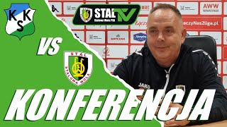 Konferencja prasowa po meczu KKS 1925 Kalisz  STAL Stalowa Wola 1062024 [upl. by Flss]