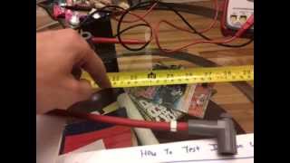 How To Test Spark Plug Wires [upl. by Reave]