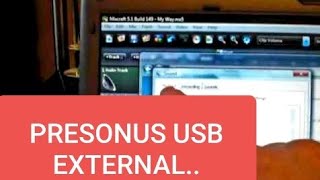 Presonus USB External Audiobox Interface Part 2 Using With DAW [upl. by Mano]