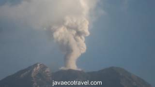 Semeru and its Mild Strombolian Eruption [upl. by Anirbes]