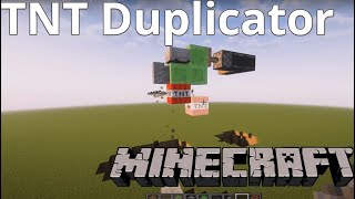 Minecraft TNT Duplicator Java Only [upl. by Shelley]