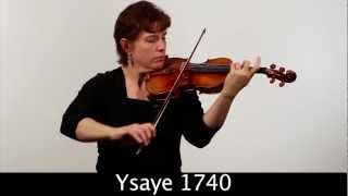 Professional Violinist Concert Master Reviews Her Favorite Scott Cao Violins [upl. by Lacefield175]