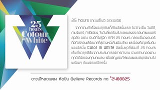 25 hours  คิดเหมือนกันหรือเปล่า Official Audio [upl. by Anilah]