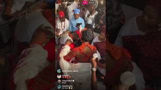 Davido fathers prayer in davido’s wedding party live shorts [upl. by Busch]