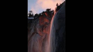 quotFirefallquot at Horsetail Waterfall in Yosemite National Park [upl. by Hux]