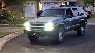 Complete LED Light Upgrade for OBS Chevy How To [upl. by Nnyllaf370]