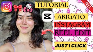 🎀 How To Make Tokyo Arigato Instagram Trending Reel Edit  Leateq Tokyo Trending Reel Tutorial [upl. by Nayb386]