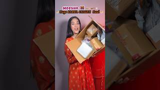 Huge Meesho Karwa Chauth Haul karwachauthspecial meesho meeshohaul shorts meeshofestivehaul [upl. by Wheelwright]