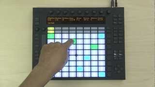 Ableton Push 1 Tutorial  Part 3 Playing Chords and Melodies [upl. by Pasquale97]