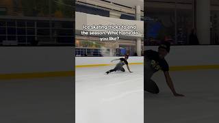 Ice skating tricks to end the season iceskating freestyleiceskating iceskate ice tricks [upl. by Brooke896]