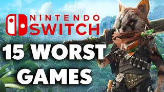 15 WORST Nintendo Switch Games [upl. by Sara]