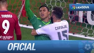 Paradón de Keylor Navas al detener un lanzamiento de penalti [upl. by Cruz266]