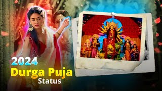 Durga Puja Status 2024  Puja Celebration Status  4k HD [upl. by Inaleon]