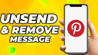 How to Unsend Message on Pinterest Remove Message 2024 Easy Fix [upl. by Krute749]