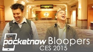 CES 2015 Bloopers Agh Its Like Sex  Pocketnow [upl. by Naitsirhc]