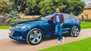 NEW Audi ETron SUV First Drive Review  Audis First Electric 4X4 [upl. by Oicnecserc]