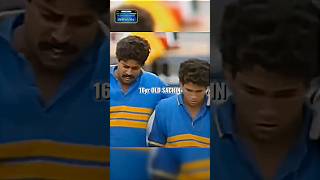 16yr old Sachin Tendulkar game play with Kapil dev sports sachintendulkar shorts [upl. by Anirtak]