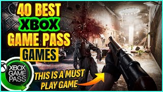 40 BEST XBOX GAME PASS GAMES YOURE MISSING OUT ON THIS 2024 [upl. by Coltun]