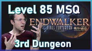 ENDWALKER Level 85 Dungeon amp MSQ REACTION  FFXIV [upl. by Teage73]