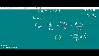 Solutions of Bloch equations Bloch equation Part 2 [upl. by Gundry]