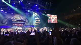 Iron Maiden  Writing on the wall 2022 Belgrade Arena live snippet [upl. by Gnuoy]