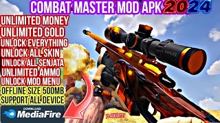 Download Combat Master Mod Apk Unlimited Money Gold Unlock All Senjata New Update 2024 Multiplayer [upl. by Maryrose493]