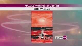 Studio 10 mawss watercolor contest [upl. by Atiniuq]