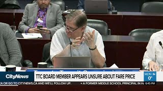 TTC Board member denies fare price confusion [upl. by Einohtna]