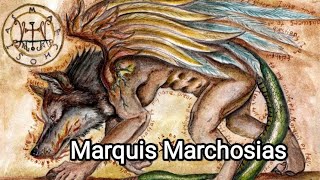 Marquis Marchosias The Genius of Strategy Demon  The Lesser Key of Solomon [upl. by Sallad]