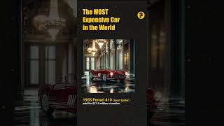 MOST Expensive Car in the World  Did You Know [upl. by Htinnek]