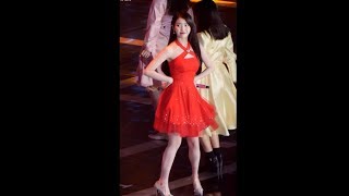 171225 아이유 IU  이 지금 Dlwlrma 직캠 Fancam 가요대전 by Mera [upl. by Tasia]