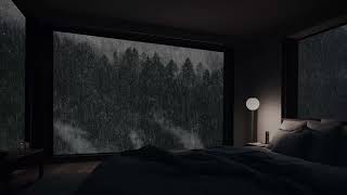 Rain on Bedroom Window Warms the Soul  Soothing Rain Sounds For Deep Sleep [upl. by Laith320]