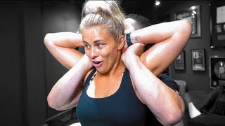 PAIGE VANZANT gets HUGE CRACKS Chiro [upl. by Yrome]