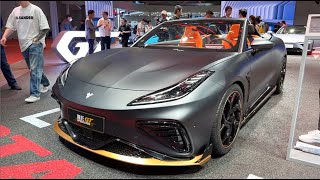 2024 NeZha GT Speedster EV Walkaround—2023 Shanghai Motor Show [upl. by Shelba384]