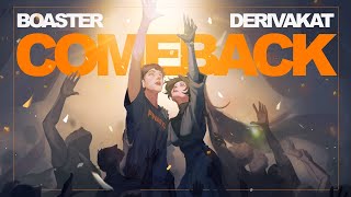 COMEBACK  Derivakat x Boaster  FNATIC 2024 Anthem Official Lyric MV [upl. by Gasser]