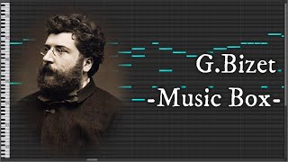 Habanera Carmen  GBizet Music BoxMIDI [upl. by Randall]