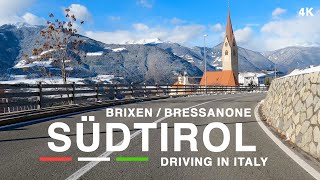 Driving in Italy 🇮🇹 South Tyrol  Plose Funivia to BrixenBressanone 4K [upl. by Joly]