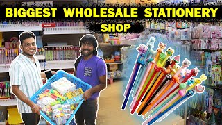 Biggest Wholesale Stationery Shop  Chennai [upl. by Linson]