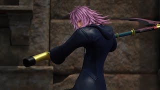 Kingdom Hearts 3 Luxord Larxene and Marluxia Boss Fight 19 [upl. by Eirolav]