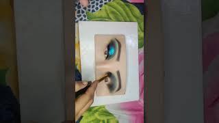 New Glitter Eye makeup 😍viralvideo trending [upl. by Inaoj]